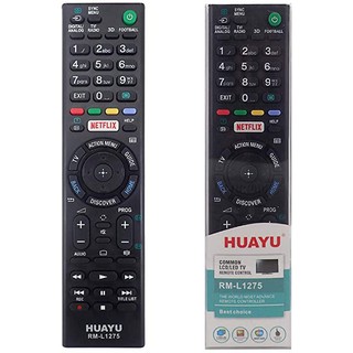 Huayu RM-L1275 Remote Control For Sony Smart TV/LED/LCD Remote Control with 3D and Netflix Button