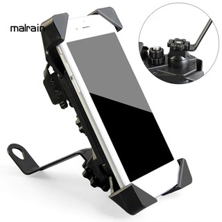 Mal Universal 360 Degree Rotating Motorcycle Mobile Phone Holder Bracket Mount Stand