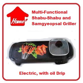 Home+ Multi-functional Shabu Shabu and Samgyeopsal Electric Griller