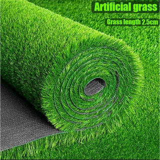 COD artificial grass 25MM 2Mx1M Carpet Outdoor Synthetic Thick Lawn Turf Door Carpet Landscape