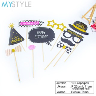 Mystyle PHOTO PROPS BIRTHDAY PARTY PHOTOBOOTH PROPS BIRTHDAY BIRTHDAY PHOTO