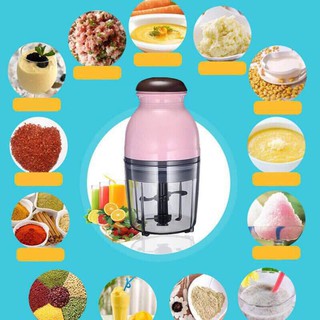 Electric Food Processor multifunction Home & Kitchen Cutter Rechargeable Electric Fruit Juicer