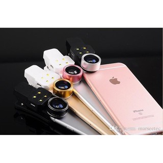 4 in 1 Universal Camera Lens and Flash for Mobile Phone