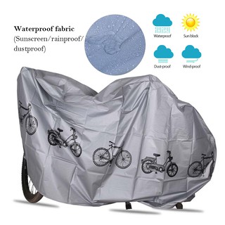 Bicycle Rain & Dust Proof Cover Waterproof UV Protector Cover Motorcycle Scooter Bike Accessories
