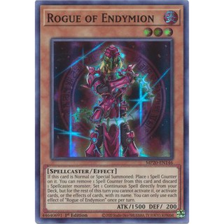 Yu-Gi-Oh! Rogue of Endymion - MP20-EN146 - Super Rare 1st Edition - READ DESCRIPTION