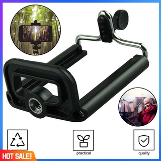 Tripod Mount Adapter Cell Phone Holder Clip Camera Bracket for iPhone Samsung