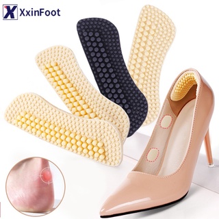 1Pair Silicone Gel heel pad soft Cushion Massage foot care heel protector Adjust Size sticker