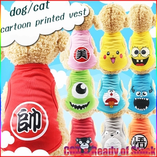 [COD & Ready Stock]Fashion Pet Clothes Small Dog Pet Supplies Vest