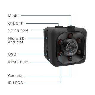 ✫〖Ready To Ship/COD〗✫SQ11 1080P HD Mini Hidden Camera Cam DVR Security Video Recording Motion Detection Night Vision (4)