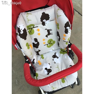 ☬№Tiktok recommendation♠☈(In stock) Universal Cartoon Floral Stroller Seat Covers Soft Thick Pram Ca