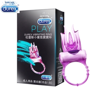 Durex Vibrating Ring Clitoris Stimulation Devil Ultra Fire Finger Vibrator Sex Toy For Women