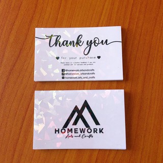 Customized Thank You Card (1)