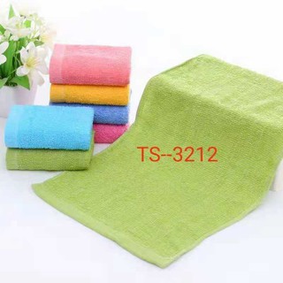 COD Plain Face Color Towel Thick Long Towel 32g pcs