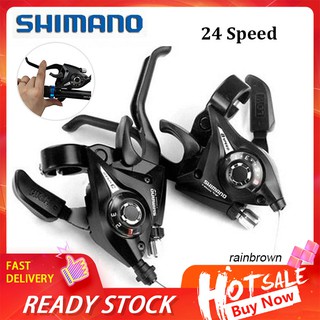 [Ready Stock] Shimano Shifter 8/24 Speed MTB Bicycle Bike Trigger Shifter Left Right Shift Brake Lever Bike Accessories