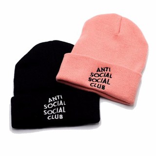 2020 new original_Anti social social club hat For Men and Women's Outdoor Bonnet Skiing Hat Female Soft Hat