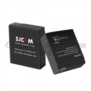 2Pcs/lot 1000mAh rechargeable li-ion Original SJCAM SJ 6 SJ6 Batteries For SJCAM SJ6 Legend /air Act (4)