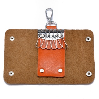 Key Bag Genuine Leather Male Car Key Case (2)