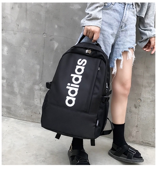 Ad1das Backpack Korean Student Laptop Bag Travel School Women Shoulder Large Capacity Sport Backpack (4)