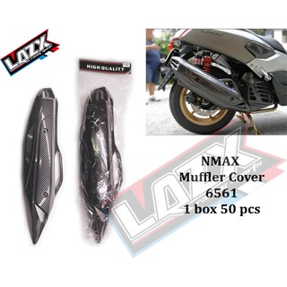 Muffler cover carbon hydro dip for nmax 155 v1 only