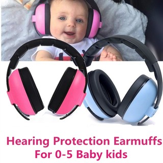 【0-5 Years old】Baby Kids Hearing Protection Earmuffs Safety Noise Reduction Headphones For Children