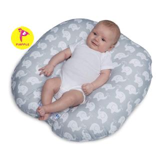 Newborn Baby Lounger Portable Soft Chair Elephant Sofa Support Seat Pillow (1)