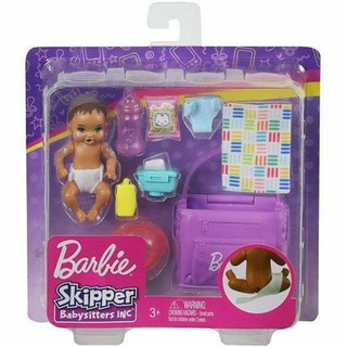 Barbie Skipper Babysitters Inc. Feeding and Changing Playset (1)
