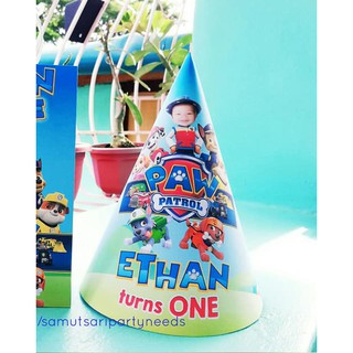 10pcs Paw Patrol Party hat - Personalized Party hats