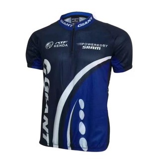 men's giant Short Sleeve Racing Bike Cycling Jersey w/Back Pockets Bicycle Jersey with Zipper