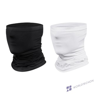 【Ready Stock】₪Summer Cycling Face Cover Mask Ice Silk Anti UV Scarf Headband Bandana (2)