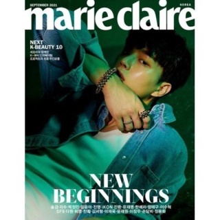 [PRE-ORDER]Marie Claire Magazine (Type C) Sept 2021 Issue, Cover: Song Kang