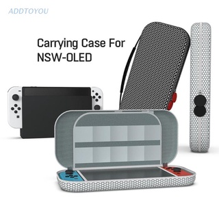 【3C】 Portable Storage Bag Hard Shell Travel Carrying Case Cover for Switch OLED Host