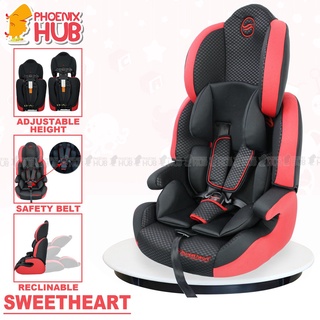 Phoenix Hub SweetHeart Baby Car Seat Elegant Designed Reclinable Adjustable Head Rest Travel Seat
