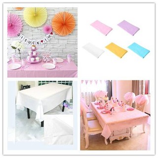 Rectangle Oblong Tablecovers Table Cloth Wedding Party Tableware Decorations (1)