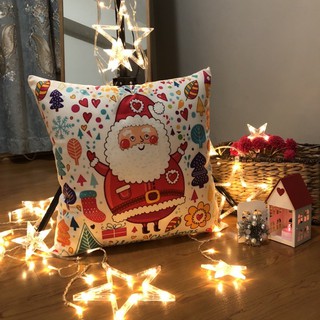 Christmas Throw Pillow Cases （18x18 inches）