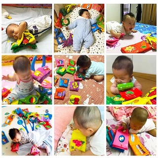 6 pcs Infant Baby Soft Cloth Book Kid's Early Education Books (8)