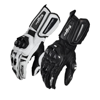 Jaguar Furygan AFS10 Gloves Leather Motorcycle Riding Anti-fall Gloves Carbon Fiber Long Gloves