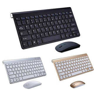 2.4G Wireless Keyboard And Mouse Protable Mini Keyboard Mouse Combo Set For Notebook Laptop Mac Desk
