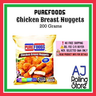 Purefoods CHICKEN BREAST NUGGETS 200 Grams Pack