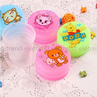 Cartoon Portable Retractable Folding Cup Telescopic Collapsible Outdoor Travel Best Gift Away Raffle