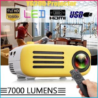 7000 Lumen Full HD 1080P Mini LED Projector Home Theater Cinema USB HDMI AV