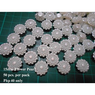 Flower Pearls 15mm (50 pcs. per pack)