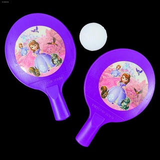 ❧COD DVX #PPAB Plastic Mini Table Tennis Racket With 2 Ping Pong Bats Balls KIds Toy Toys Laruan