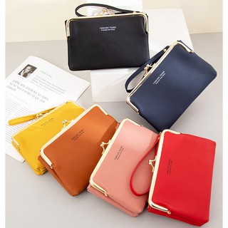 FOREVER YOUNG Womens Wallet Originally from Korea PU leather purses and handbags Pouch #GC3026