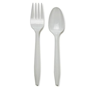 Disposable Spoon and Fork 25pcs per pack
