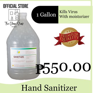 Hand Sanitizer [1 Gallon] [Hand Sanitizer with Moisturizer] jymD