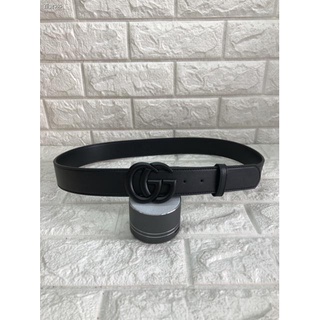 Popular pera♝◕GG belt large 1.5 inch (leather black) (6)