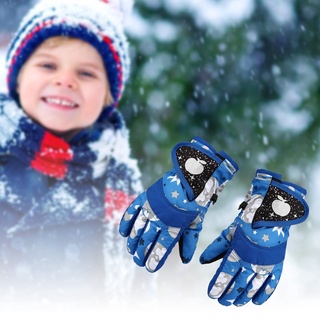 jjmk666 Children's Gloves Mittens Waterproof Thicken Sports Keep Warm Cycling Hand Winter Outdoor Recreation
