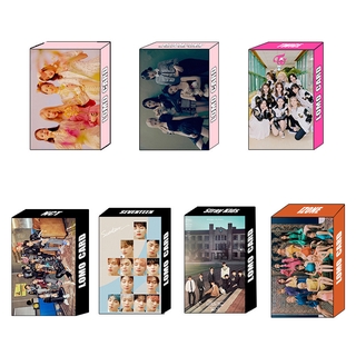 30pcs/box Kpop BLACKPINK TWICE Stray kids Seventeen Lomo card Photo card (READY STOCK)