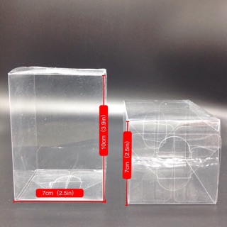 （7 x 7 x 10）Transparent PVC Acetate Box YY