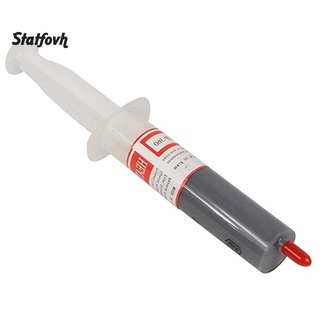 【Ready Stock】✟♞●ST 30g Syringe Thermal Grease Silver CPU Chip Heatsink Paste Conductive Compound